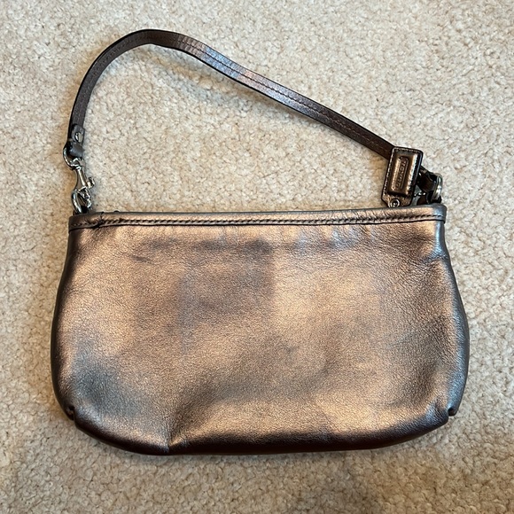 Coach Wristlet, Metallic - Picture 3 of 4